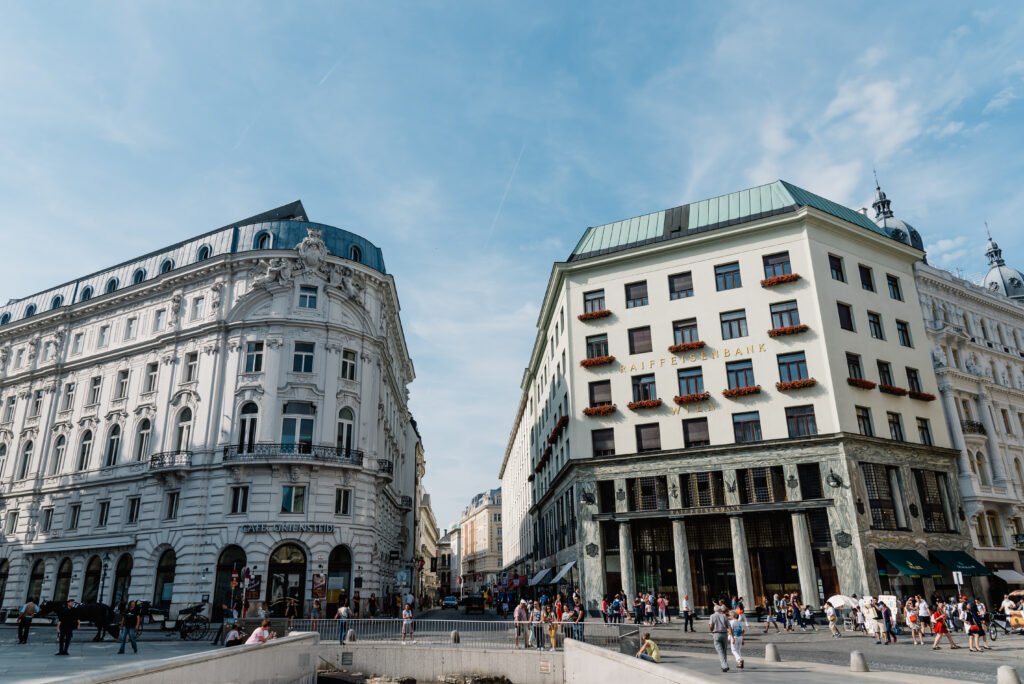 Looshaus by Adolf Loos at Michaelerplatz Vienna